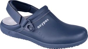 Полуботинки (тип сабо) REMY (РЕМИ), мужские, кожаные ЭВА/резина (синие/NAV) КРО 4344