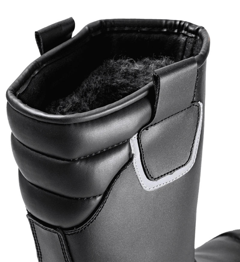 Сапоги iForm® ORIGINAL (ОРИДЖИНАЛ) с КП и КС нат мех, кожаные ПУ/нитрил