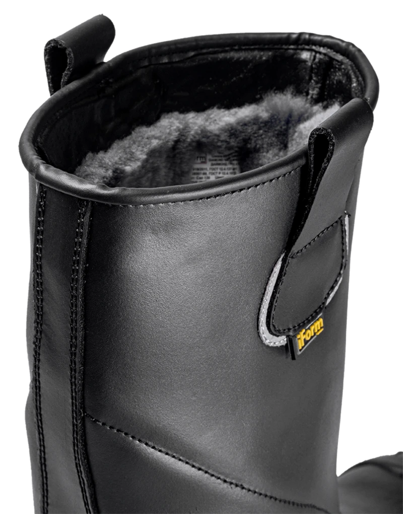 Сапоги iForm® ORIGINAL DIAMOND GRIP (ОРИДЖИНАЛ ДАЙМОНД ГРИП) с КП и КС нат мех, кожаные ПУ/нитрил