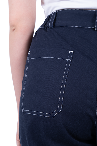 Костюм РАЦИОНАЛИЗАТОР летний, синий-василек, 100% х/б, женский (куртка, брюки) Кос 1710