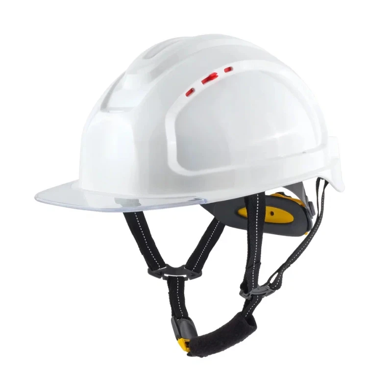 Каска СОМЗ-80 АБСОЛЮТ ПРЕСТИЖ RAPID (783717) белая, бесцветный козырек Кас 114.783717