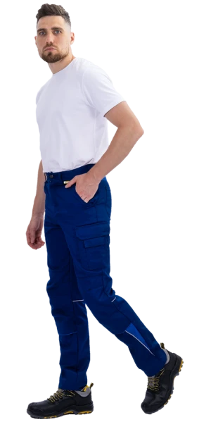 Брюки мужские GT от механических воздействий и ОПЗ, синий-василек