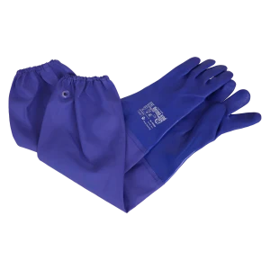 Перчатки АМПАРО™ PETRO 690, (436690), ПВХ + винил, нарукавник 65 см Пер 312