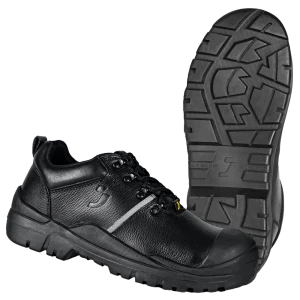 Полуботинки HEKLA S3 LOW (ХЕКЛА) с МП и МС, кожаные Нитрил