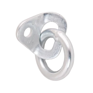 Шлямбурное ухо с кольцом д.10мм (vnt 1183) оцинковка