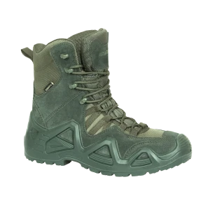 Ботинки КАБАРГА высокий берец, замша/оксфорд ПУ/нитрил Бот 235