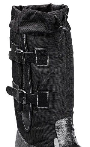 Сапоги TURBO "СЕВЕР" с КП (68КП/Мод.Сап 131), многослойный утеплитель, кожа/оксфорд, ПУ/нитрил