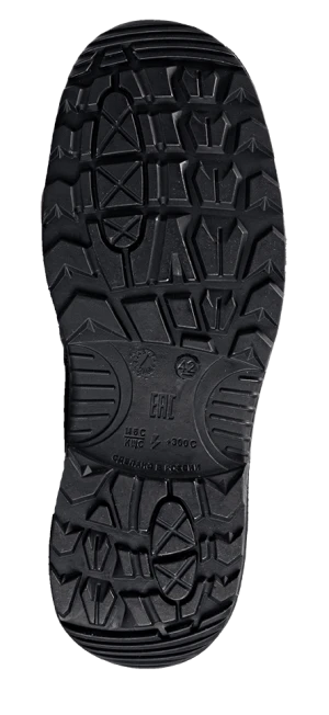 Сапоги TURBO "СЕВЕР" с КП (68КП/Мод.Сап 131), многослойный утеплитель, кожа/оксфорд, ПУ/нитрил