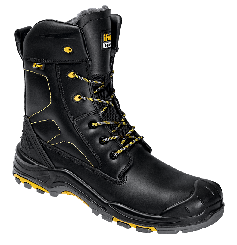 Ботинки iForm® ORIGINAL (ОРИДЖИНАЛ) высокий берец с КП и КС шерс мех, кожаные ПУ/нитрил