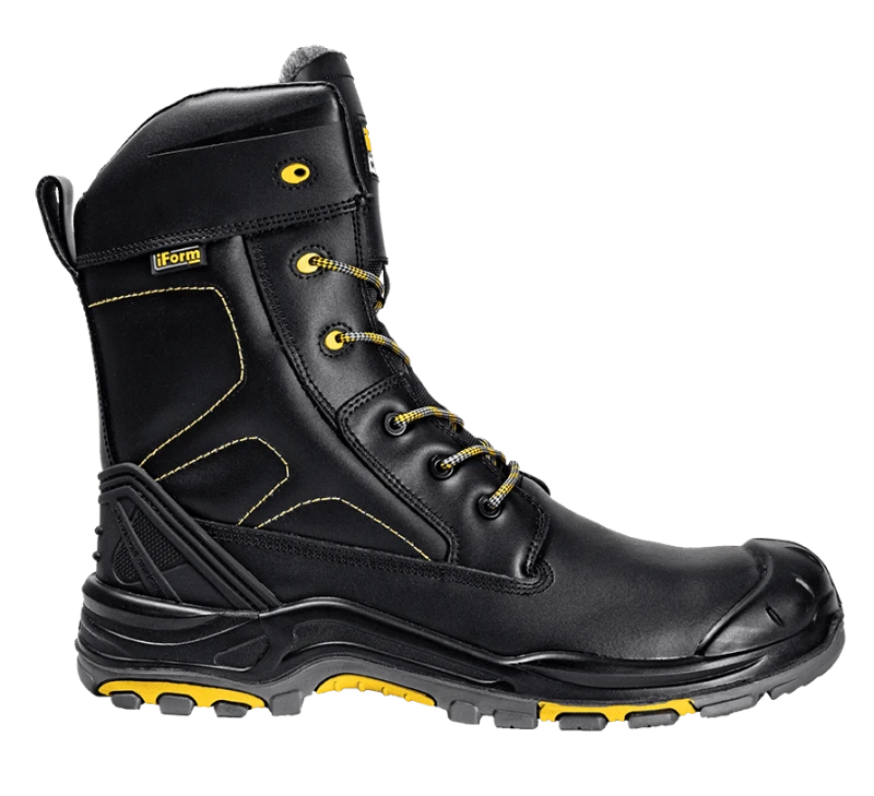 Ботинки iForm® ORIGINAL (ОРИДЖИНАЛ) высокий берец с КП и КС шерс мех, кожаные ПУ/нитрил