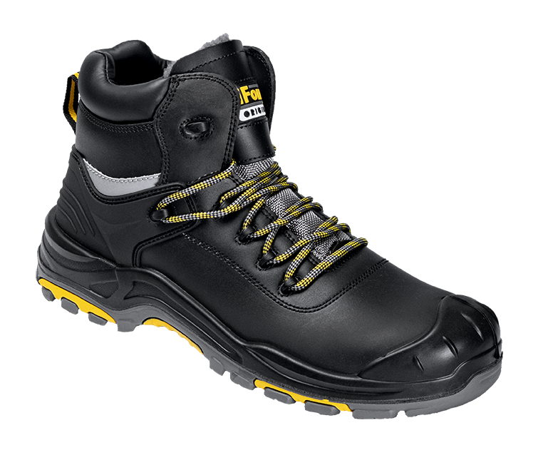 Ботинки iForm® ORIGINAL (ОРИДЖИНАЛ) с КП и КС шерст. мех, кожаные ПУ/нитрил