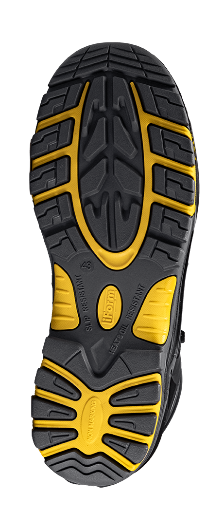 Ботинки iForm® ORIGINAL (ОРИДЖИНАЛ) с КП и КС шерст. мех, кожаные ПУ/нитрил