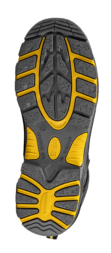 Ботинки iForm® ORIGINAL DIAMOND GRIP (ОРИДЖИНАЛ ДАЙМОНД ГРИП) с КП и КС нат мех., кожаные ПУ/нитрил